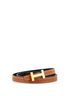 Hermès 100% Leather Brown Focus Reversible Belt Leather Thin One size - photo 1