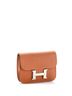 Hermès 100% Leather Brown Constance Slim Wallet Evercolor One size - photo 4