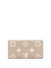 Louis Vuitton 100% Leather Tan Sarah Wallet NM Bicolor Monogram Empreinte Giant One size - photo 4