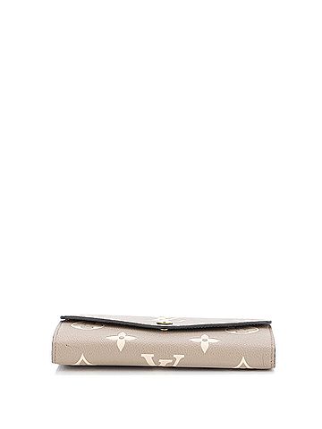 Louis Vuitton Sarah Wallet NM Bicolor Monogram Empreinte Giant (view 2)