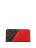 Louis Vuitton Red Brown Kimono Wallet Monogram Canvas One size - photo 1