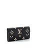 Louis Vuitton 100% Leather Black Sarah Wallet NM Bicolor Monogram Empreinte Giant One size - photo 3