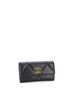 Chanel 100% Leather Black 19 Flap Wallet Quilted Lambskin Small One size - photo 4