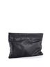 Balenciaga 100% Leather Black Classic Logo Zip Pouch Leather Medium One size - photo 3
