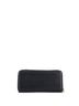 Christian Dior 100% Leather Black Logo Stripe Zip Around Wallet Leather Long One size - photo 4