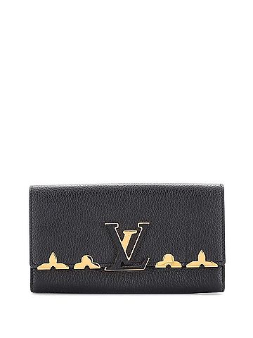 Louis Vuitton Capucines Wallet Leather with Embellished Detail (view 1)