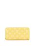 Louis Vuitton 100% Leather Yellow Zippy Wallet Spring in the City Monogram Empreinte Leather One size - photo 1