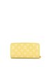 Louis Vuitton 100% Leather Yellow Zippy Wallet Spring in the City Monogram Empreinte Leather One size - photo 4