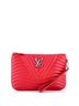 Louis Vuitton 100% Leather Red New Wave Zipped Pochette Quilted Leather One size - photo 1