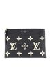 Louis Vuitton 100% Leather Black Daily Pouch Bicolor Monogram Empreinte Giant One size - photo 1