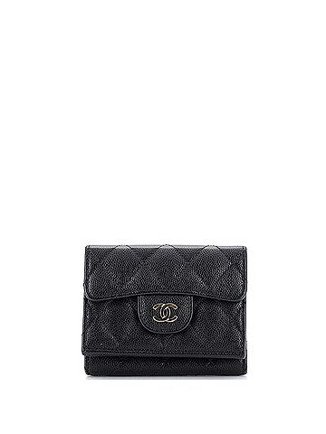 Chanel Classic Trifold Flap Wallet Quilted Lambskin Small (view 1)