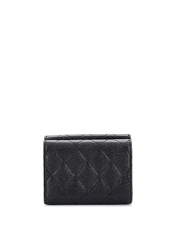 Chanel Classic Trifold Flap Wallet Quilted Lambskin Small (view 2)