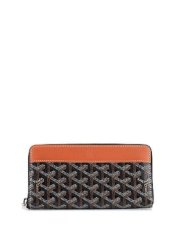 Goyard Matignon Zip Wallet Coated Canvas with Leather (view 1)