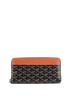 Goyard 100% Leather Black Matignon Zip Wallet Coated Canvas with Leather One size - photo 1