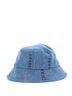 Chanel 100% Denim Blue Denim Mood Bucket Hat Logo Printed Denim One size - photo 2