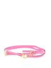 Valentino Garavani 100% Leather Pink VLogo Wrap Belt Leather Thin One size - photo 2