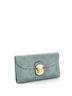 Louis Vuitton 100% Leather Blue Amelia Wallet Mahina Leather One size - photo 3