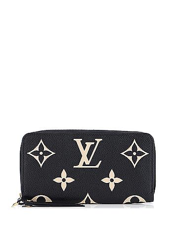 Louis Vuitton Zippy Wallet Bicolor Monogram Empreinte Giant (view 1)