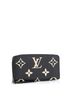 Louis Vuitton 100% Leather Black Zippy Wallet Bicolor Monogram Empreinte Giant One size - photo 3