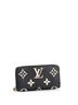 Louis Vuitton 100% Leather Black Zippy Wallet Bicolor Monogram Empreinte Giant One size - photo 3