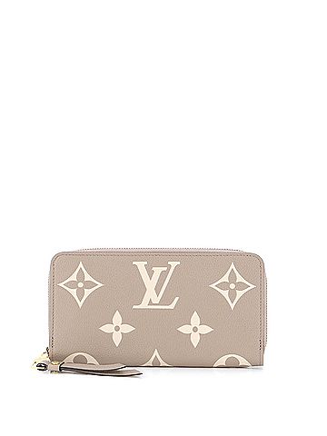 Louis Vuitton Zippy Wallet Bicolor Monogram Empreinte Giant (view 1)