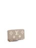 Louis Vuitton 100% Leather Tan Zippy Wallet Bicolor Monogram Empreinte Giant One size - photo 3