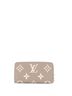 Louis Vuitton 100% Leather Tan Zippy Wallet Bicolor Monogram Empreinte Giant One size - photo 4
