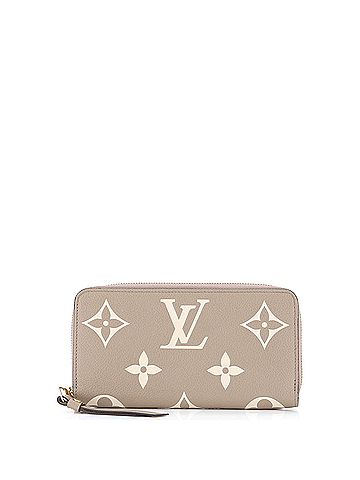 Louis Vuitton Zippy Wallet Bicolor Monogram Empreinte Giant (view 1)