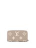 Louis Vuitton 100% Leather Tan Zippy Wallet Bicolor Monogram Empreinte Giant One size - photo 4