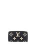 Louis Vuitton 100% Leather Black Zippy Wallet Bicolor Monogram Empreinte Giant One size - photo 4