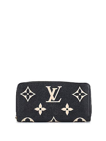 Louis Vuitton Zippy Wallet Bicolor Monogram Empreinte Giant (view 1)
