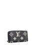 Louis Vuitton 100% Leather Black Zippy Wallet Bicolor Monogram Empreinte Giant One size - photo 3