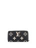 Louis Vuitton 100% Leather Black Zippy Wallet Bicolor Monogram Empreinte Giant One size - photo 4