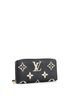 Louis Vuitton 100% Leather Black Zippy Wallet Bicolor Monogram Empreinte Giant One size - photo 3