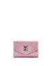 Louis Vuitton 100% Leather Pink Lockme Wallet Leather Compact One size - photo 1