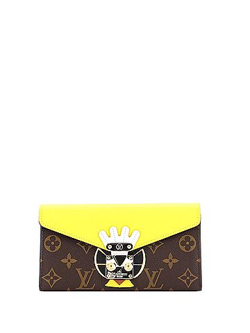 Louis Vuitton Tribal Mask Sarah Wallet Monogram Canvas and Leather (view 1)