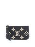 Louis Vuitton 100% Leather Black Key Pouch Bicolor Monogram Empreinte Giant One size - photo 1
