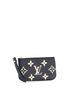 Louis Vuitton 100% Leather Black Key Pouch Bicolor Monogram Empreinte Giant One size - photo 3
