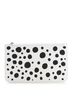 Louis Vuitton 100% Leather White Black Neverfull Pochette Yayoi Kusama Infinity Dots Monogram Empreinte Giant Large One size - photo 1