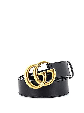 Gucci GG Marmont Belt Leather Wide (view 1)