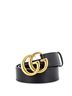 Gucci 100% Leather Black GG Marmont Belt Leather Wide One size - photo 1