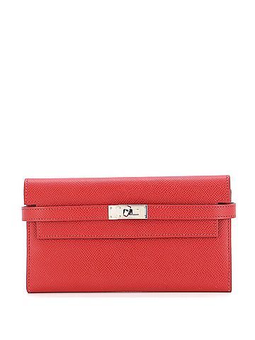 Hermès Kelly Trifold Wallet Epsom Long (view 1)