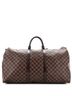 Louis Vuitton 100% Coatead Canvas Brown Keepall Bandouliere Bag Damier Graphite 55 One size - photo 4
