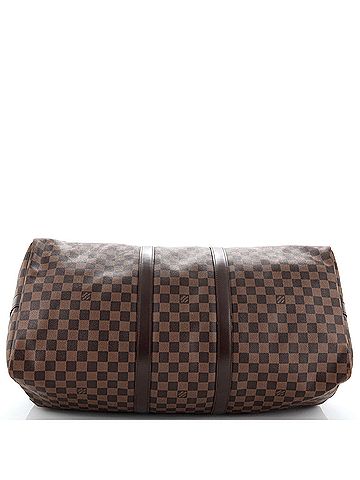 Louis Vuitton Keepall Bandouliere Bag Damier Graphite 55 (view 2)