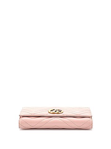 Gucci GG Marmont Continental Wallet Matelasse Leather (view 2)