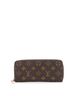 Louis Vuitton 100% Coatead Canvas Brown Clemence Wallet Monogram Canvas One size - photo 1