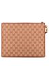 Gucci 100% Canvas Brown MLB Zip Pouch GG Canvas with Applique Medium One size - photo 2