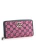 Gucci 100% Canvas Pink GG Marmont Zip Around Wallet Diagonal Quilted GG Canvas Long One size - photo 3