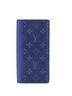 Louis Vuitton 100% Coatead Canvas Blue Brazza Wallet Monogram Taigarama One size - photo 1