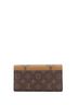 Louis Vuitton 100% Coatead Canvas Brown Sarah Wallet NM Reverse Monogram Giant and Monogram Canvas One size - photo 4
